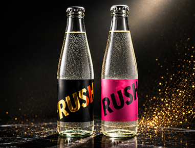 SP-RUSH BlackとPeachのボトル