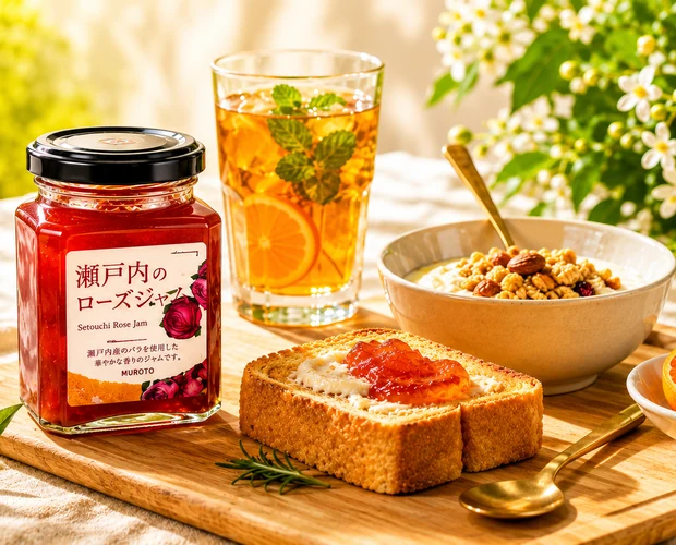 食卓のジャムとスプレッド